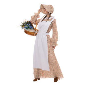 2026 New Halloween Party Cosplay Costume Dorothy Farmer Outfit Fresh Countryside Style Adult Stage Performance Role Play Dress - Product Image 2