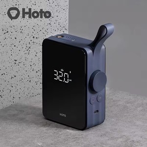 Bomba de aire eléctrica para coche <span class=keywords><strong>HOTO</strong></span>, compresor de aire para coche, Mini inteligente, Digital, portátil, inalámbrico, detección de bomba de aire para neumáticos, coche, bicicleta, motocicleta - Product Image 6