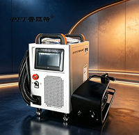Machine de soudage laser à fibre continue portative et refroidie par air PAT-1500, avec alimentateur de fil léger pour acier au carbone, prix compétitif
