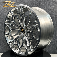 Jantes en alliage d'aluminium monobloc forgées sur mesure BZ, jantes sport 20 21 pouces 5x112 pour Audi S8 A8 RS6 RS7