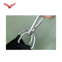ALLFIGHT HPB13-2 Kit complet d'accessoires pour sac de frappe : Chaîne, Boucle, Crochet, Anneau en D triangulaire