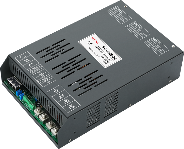 Variable Energy Shortage High Power Density 4000W 24V 100A  Single Output Regulated Adjustable Power Supply AC to DC CCTV Smps