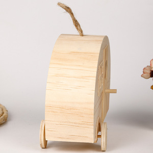 ที่ให้อาหารนกแบบแขวนทำจากไม้สน ตกแต่งสวนหลังบ้าน สำหรับดูนก - Product Image 1