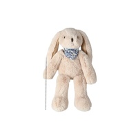 Peluche Lapin Doux et Cuddly, Jouet en Peluche Lapin aux Longues Oreilles, Personnalisable