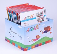 Cahier à spirale pour l'éducation préscolaire, avec feuilles détachables pour écrire et effacer, impression de livres circulaires pour enfants