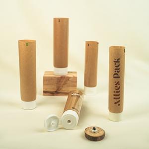 หลอดกระดาษคราฟท์อัดขึ้นรูปมีความยืดหยุ่นสำหรับการปรับแต่งเครื่องสำอางและผลิตภัณฑ์ดูแลผิว - Product Image 1
