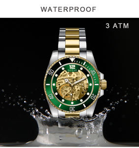 BOMAXE personalizado barato de alta calidad roles oro Japón movimiento buceo hombres impermeable hombres vestido Logo relojes de lujo - Product Image 6