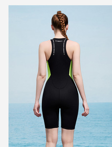 2mm néoprène gilet combinaisons une pièce maillot de bain avant fermeture éclair sans manches <span class=keywords><strong>Shorty</strong></span> combinaison de <span class=keywords><strong>plongée</strong></span> hommes femmes <span class=keywords><strong>plongée</strong></span> en apnée surf maillots de bain - Product Image 6