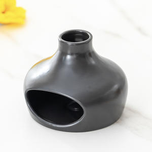 Brûleur d'encens en céramique à grande bouche blanc et noir, support pour <span class=keywords><strong>sauge</strong></span> et Palo Santo - Product Image 2