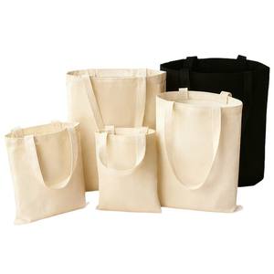 Bolsas de Compra Reutilizables de Algodón Personalizadas al por Mayor con Logotipo Impreso, Bolsas de Lona de Alta Calidad para Regalos Publicitarios - Product Image 1