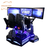 Simulateur de conduite automobile 3D à 3 degrés de liberté et écran, machine de jeu de conduite urbaine, fabriqué par Guangzhou Game Factory