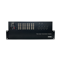 Convertisseur 12G-SDI vers fibre optique avec prise en charge audio XLR et Ethernet, transmission vidéo 4K 60Hz