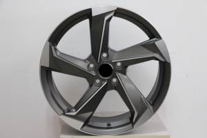 Offre Spéciale pour roues A4 A5 A6 A7 A8 Q3 <span class=keywords><strong>Q4</strong></span> Q7 RS5 RS7 5x112 noir face usinée 18 19 20 21 pouces jantes jantes en alliage roues de voiture - Product Image 3