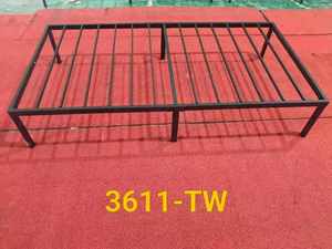 Minimalist Metal <b>Bed</b> Frame Box Spring Stable Design for Bedroom Use - Product Image 6