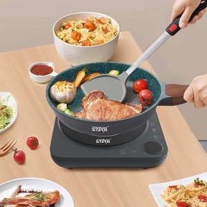 Juego de Utensilios de Cocina de Acero Inoxidable 304 Exclusivo de Winning Star, Sartén Antiadherente Multifuncional para Freír Arroz - Product Image 3