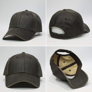 Gorra de Béisbol Bordada Personalizada, de Lona Encerada Lavada, Ajustable, de Perfil Bajo, Estilo Golf Dad Hat, para Hombre y Mujer - Product Image 2