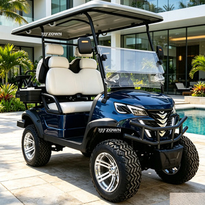 Fournisseur chinois de voiturettes de golf électriques personnalisées à 4 places, véhicule de golf stable avec batterie 60V pour les clubs de golf, les communautés et les déplacements - Product Image 1