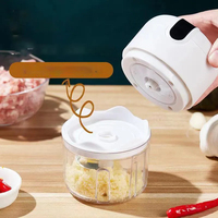 Oplaadbare Vlees Groenten Stamper Blender Mini Elektrische Knoflook Chopper Baby Food Processor Grinder