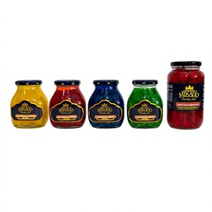 Cerezas enlatadas de alta calidad con certificación BRC, 580 ml, con o sin tallo, cereza maraschino roja/amarilla/verde, compatible con OEM - Product Image 2