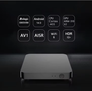 Ultra HD 4K Android 14 <span class=keywords><strong>Set</strong></span> Top <span class=keywords><strong>Box</strong></span> Amlogic s905x5m với HDR10 + Wifi 6-bt5. 2 TV Quad Core HDR10 + Chứng nhận - Product Image 6