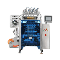Machine d'emballage automatique multi-voies pour sceller les sachets de jus, sauces, crèmes, huiles, miel et autres liquides