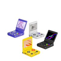 Konsol Game Portabel Lipat Gaya Retro RG34XXSP Dual-Rocker 128GB dengan 10000 Game Terpasang, Sistem Operasi Linux, Layar 800x480, Baterai 3500mAh, ARM