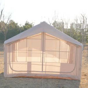 Tienda de Campaña Inflable Oxford 420D de 7.5 con Doble Puerta y Claraboyas, Impermeable, Portátil, de Apertura Rápida - Product Image 6