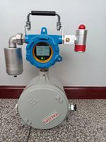Detektor Gas Online EX CH4 LPG H2S CO O2 dengan Baterai Isi Ulang atau Modul 4G