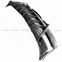 Diffuseur de pare-chocs arrière en fibre de carbone style 5vm pour Corvette C8 Z51 Stingray 2020 et plus