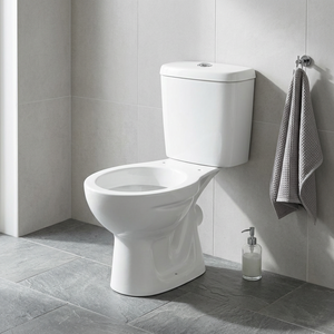 Vistaar Ceramics Italian Two Piece Toilet Set Dual Flush Gravity Flushing Floor Mounted WC Commode - Product Image 2