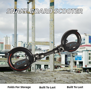 Patineta Eléctrica Plegable de Dos Ruedas Avitality Board con Ruedas Planas de Aluminio en Forma de Serpiente Resistentes al Desgaste - Product Image 2