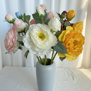 Fleurs de pivoine artificielles Suzume Ii 30cm-100cm, décorations de mariage faites à la main - Product Image 3
