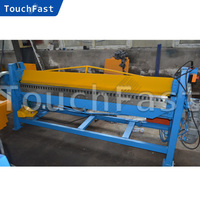 Touchfast Haute Qualité 1.2mm 1.5mm 1300mm 2500mm Manuel En Acier En Aluminium Plaque Pliant Tôle Cintreuse