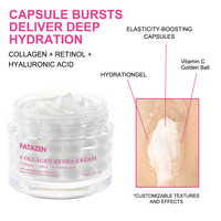 Crème en capsules GUOCUI BIO TECH au rétinol et collagène, hydratante et nourrissante en profondeur, enrichie en vitamine C et acide hyaluronique, soin coréen pour la peau