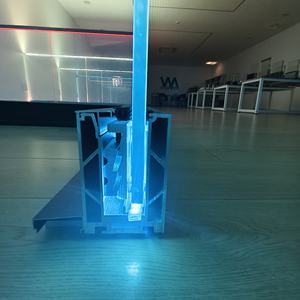 Villa valla balcón barandilla sin marco gafas granizo <span class=keywords><strong>para</strong></span> Resort apartamento gafas de aluminio U Canal gafas valla en - Product Image 2