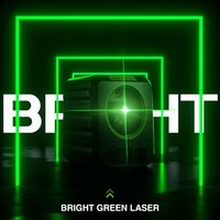 Niveau laser de batterie au lithium à ligne verte haute visibilité Huepar B011G