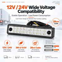Feu arrière à LED 12V 24V, feu de recul, lampe auxiliaire à montage en surface pour camion, remorque, véhicule utilitaire