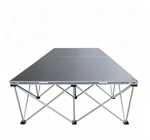 Scène portable RK Mobile en aluminium et contreplaqué, haute capacité de charge, montage facile pour mariages/événements - Product Image 1