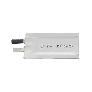 공장 공급 하이 퀄리티 3.7v 울트라 씬 lipo 배터리 091525 012323 091816 014461 042040 013945 015253 014348 1mm 두께