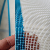 Bande transporteuse en maille polyester avec rainures de 1 mm, 2 mm, 3 mm pour le lavage des légumes