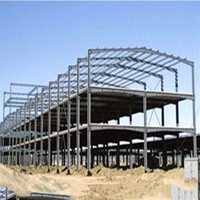 Immeuble de bureaux à 3 étages, communauté résidentielle, bâtiment écologique en structure acier