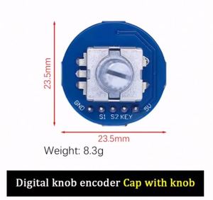 <span class=keywords><strong>Module</strong></span> d'encodeur rotatif TZ pour développement de capteur de brique bouton de potentiomètre rotatif Audio rond <span class=keywords><strong>EC11</strong></span> - Product Image 2