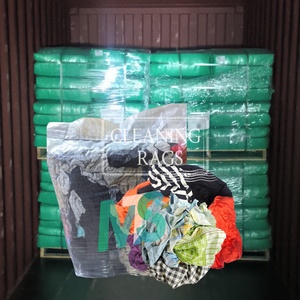 Paños Industriales Multicolores de Algodón de Alta Resistencia para Limpieza, Paños de Limpieza Industriales de Algodón Duradero - Product Image 1