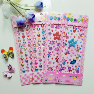 Adesivo di cristallo epossidico con faccia gioiello 3D Sticker gioiello decorativo TY43 - Product Image 1