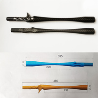 Kit de pêche à la mouche en fibre de carbone haute performance, porte-moulinet pour la construction de cannes DIY, accessoires pour la pêche en lac et en rivière