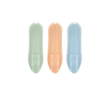 Brosse à dents molle de qualité alimentaire en silicone de haute qualité pour chien et chat, outil de nettoyage des dents pour animaux de compagnie, vente en gros de 360 degrés - Product Image 1