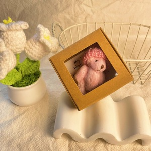 Tiktok Hot Selling Mini Plush Teddy <strong>Bear</strong> in Box Gift My Little <strong>Worry</strong> <strong>Bear</strong> Keychain - Product Image 4
