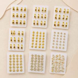 ต่างหูทองชุบ 24K แฟชั่น ขายส่งจากดูไบ - Product Image 6