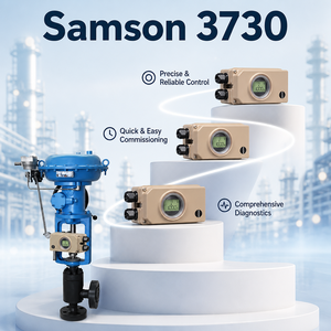 ตัวควบคุมดิจิตอลอัจฉริยะ 3730 HART 4-20mA สำหรับน้ำมัน ก๊าซ และการบำบัดน้ำ - Product Image 3