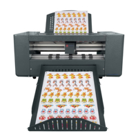 Plóter de Corte para Etiquetas Adhesivas de Papel con Alimentación Automática y Contorno Automático A3 A3+ A4